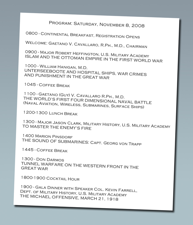 Click to Enlarge West Point Program