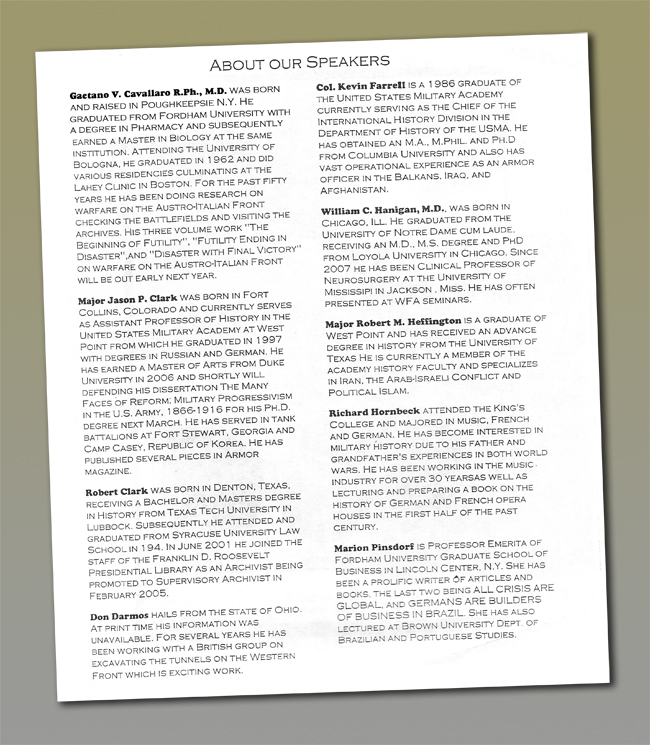 Click to Enlarge West Point Speakers
